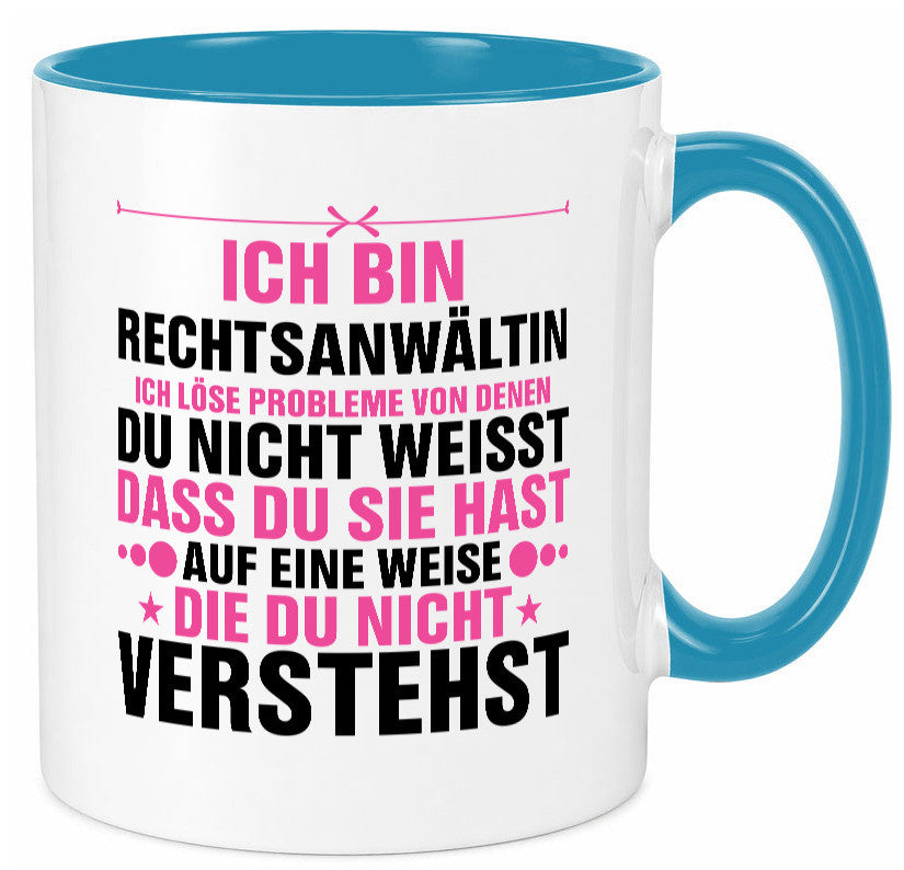 Löse Probleme: Rechtsanwältin | Jurstin Anwältin v2 Geschenk Humor Geschenkidee