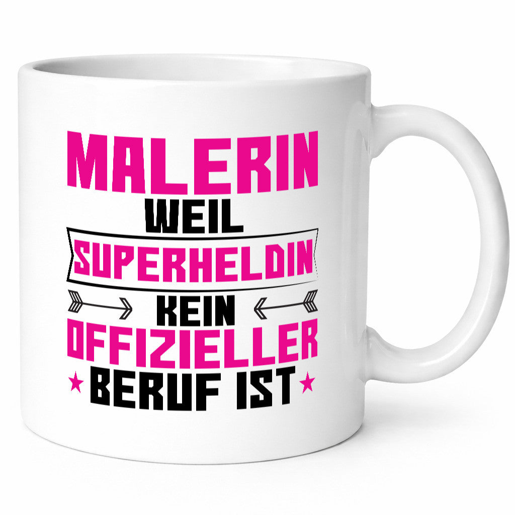Superheldin Malerin | Malerinnen Geschenk Humor Geschenkidee lustiger Spruch