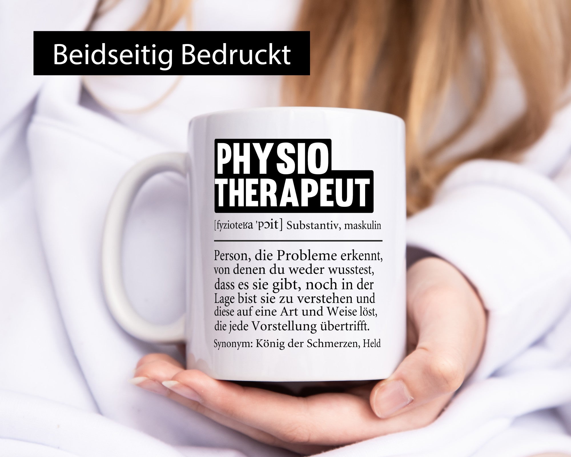 Physiotherapeut | Beruf Physiotherapie Definition Geschenk Arbeit Kollegen Büro