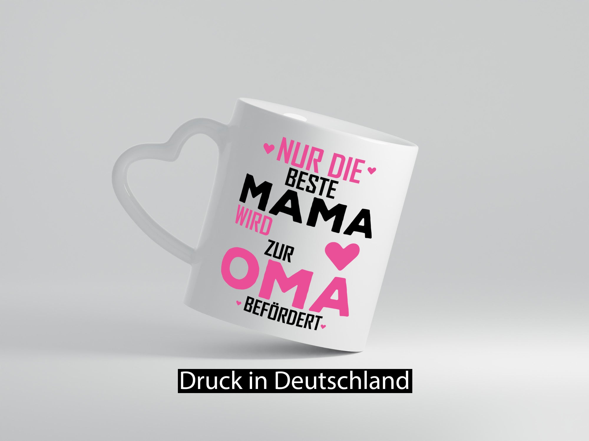 Beförderung zu Oma | Schwangerschaft Großmutter Humor Familie Geschenkidee Tasse