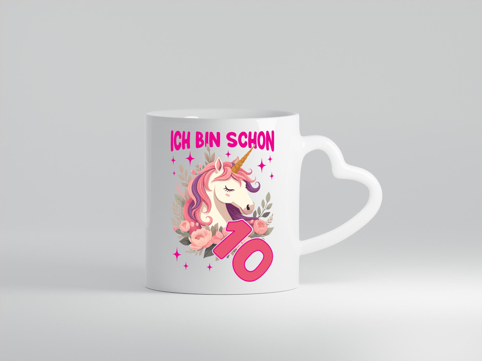 10. Geburtstag | 10 Jahre Einhorn Mädchen Geschenkidee Humor Tasse