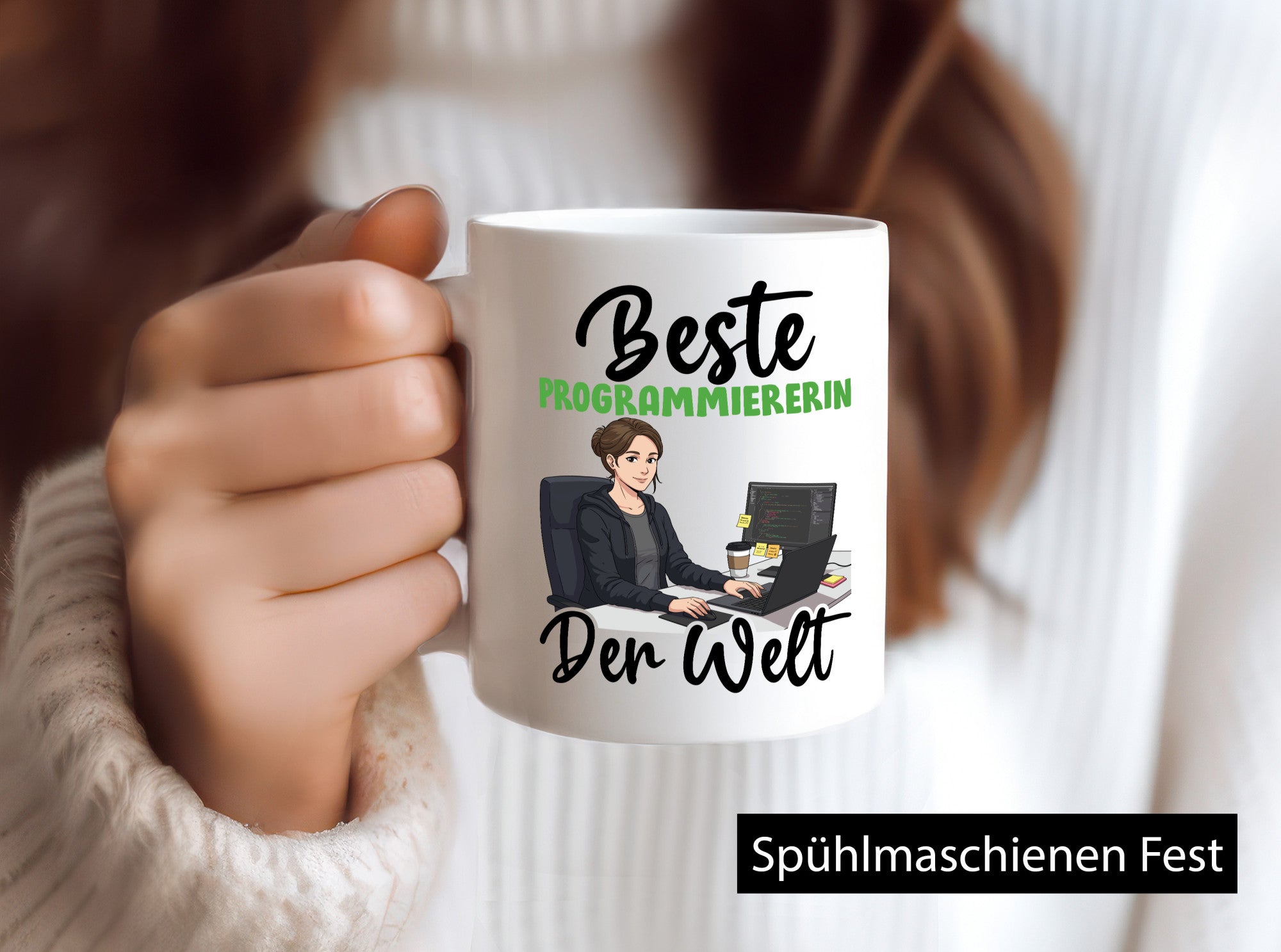 Beste Programmiererin | Software Entwickler v2 Geschenk Humor Geschenkidee