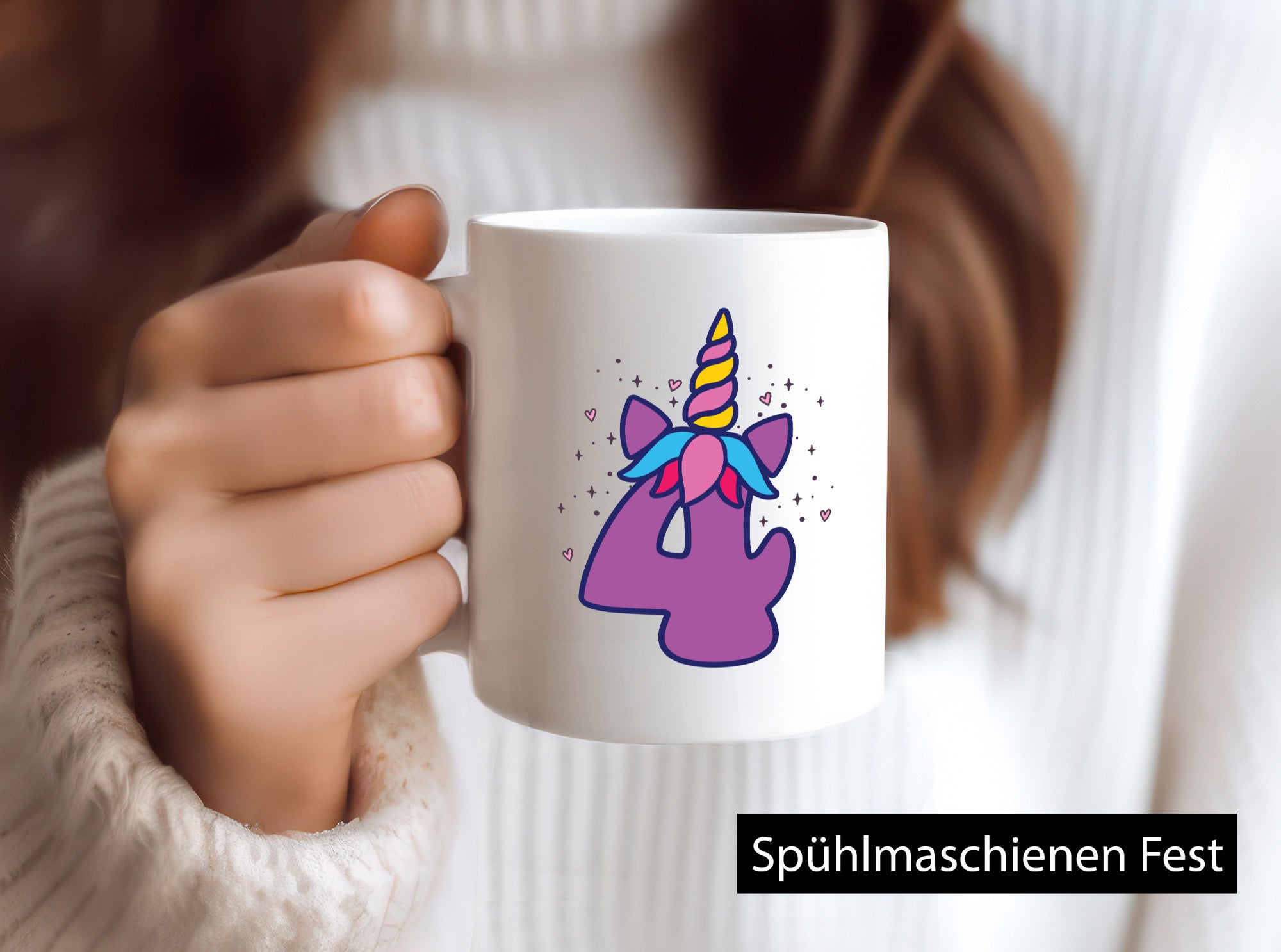4 | Einhorn Geburtstag Geschenkidee Humor Tasse