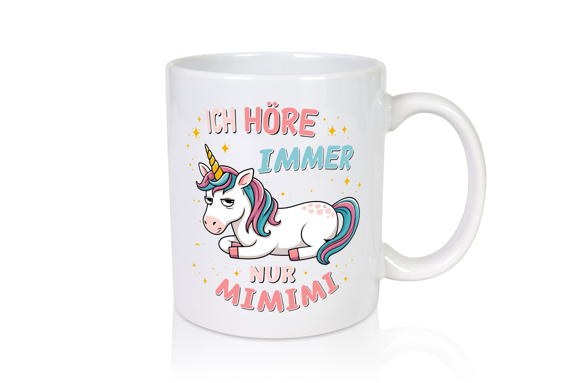 I only hear meow meow | Unicorn Lazy v2 funny saying Gift Humor