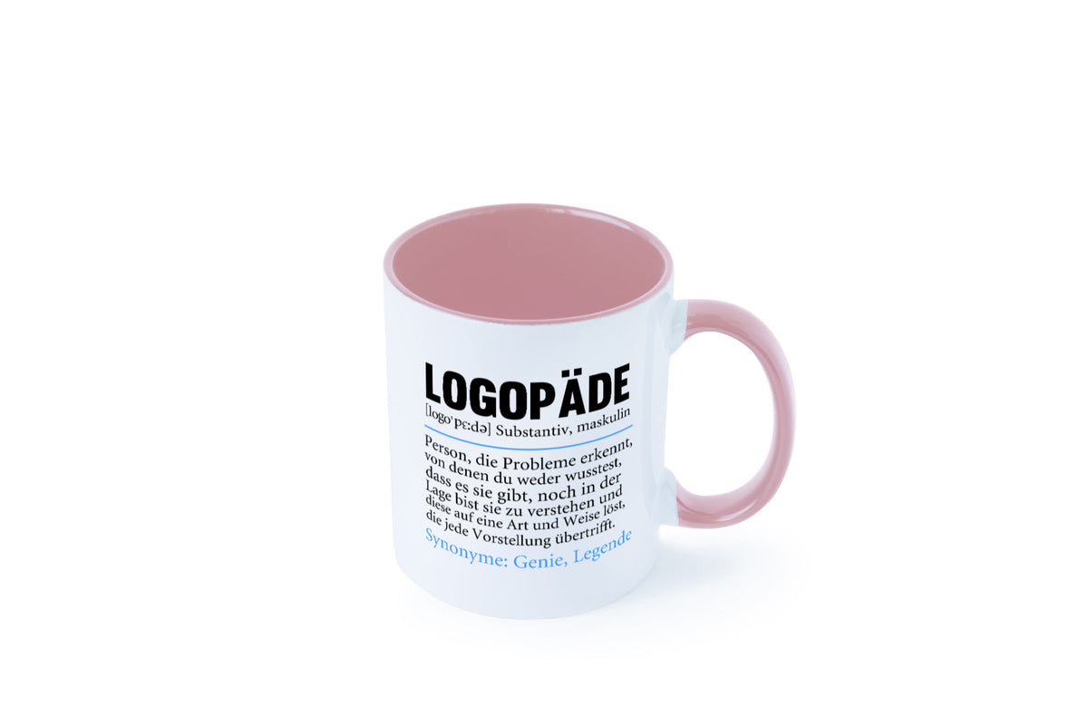 Logopäde | Spruch lustig Sprachtherapie Beruf lustiger Geschenk Arbeit Kollegen Tasse
