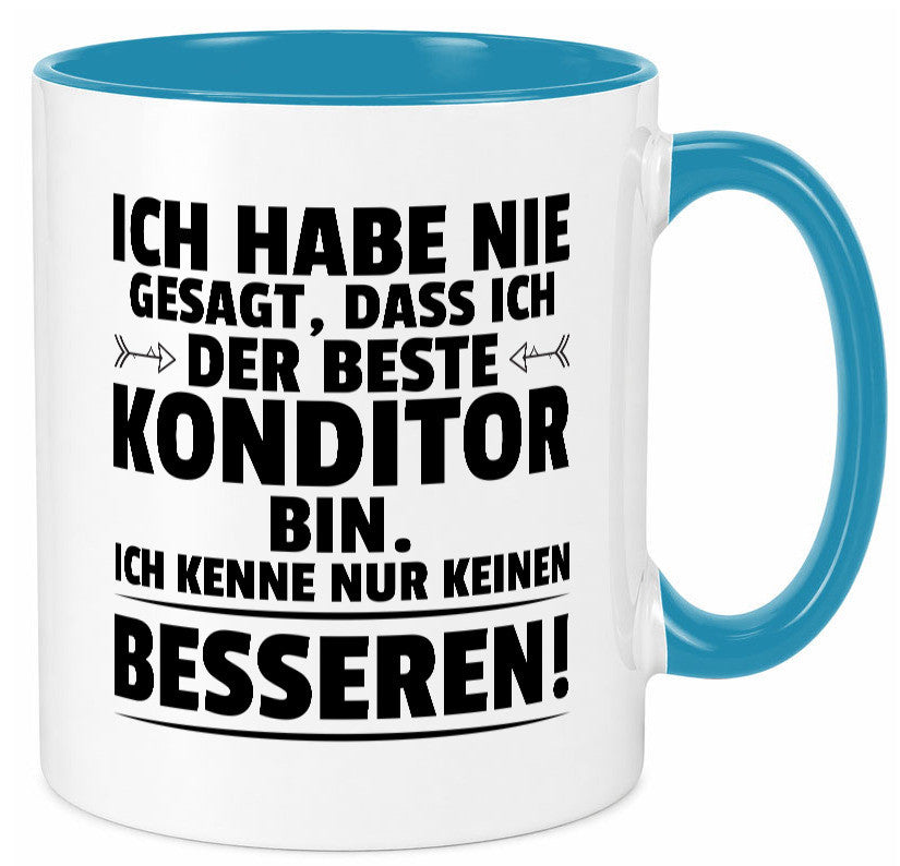 Der Beste Konditor | Konditorei Geschenkidee Humor Tasse