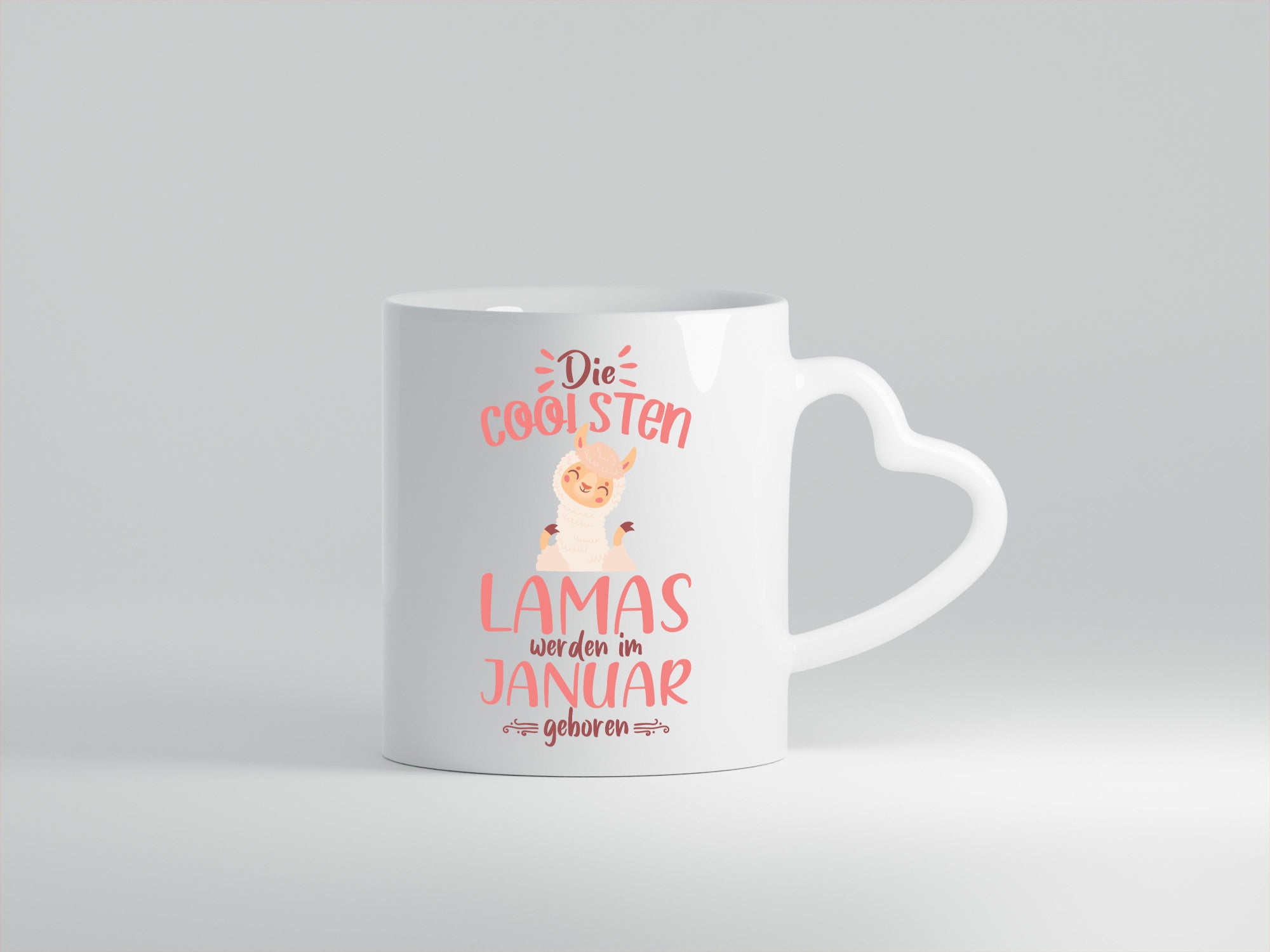 Die Coolsten Lamas werden im Januar Geboren | Lama Geschenk Humor Geschenkidee
