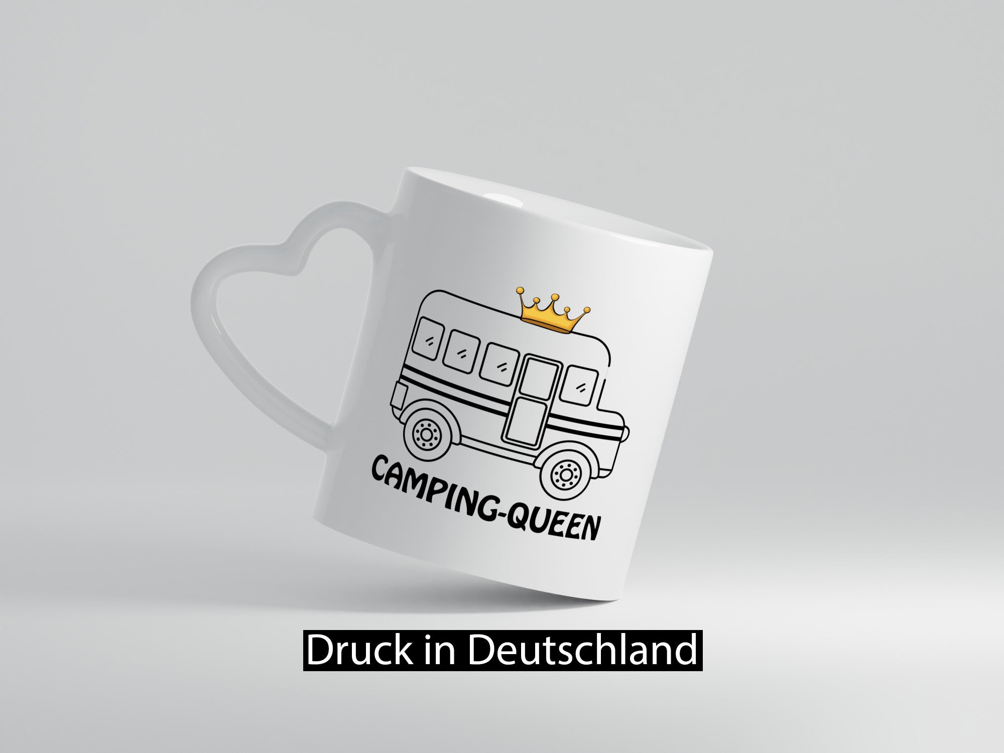 Camping Queen lustiger Spruch Geschenk Humor Geschenkidee Tasse