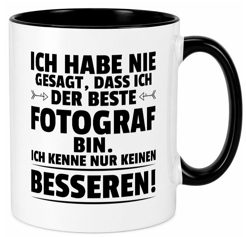 Keinen Besserer Fotograf | Fotografie Kamera Geschenkidee Humor Tasse