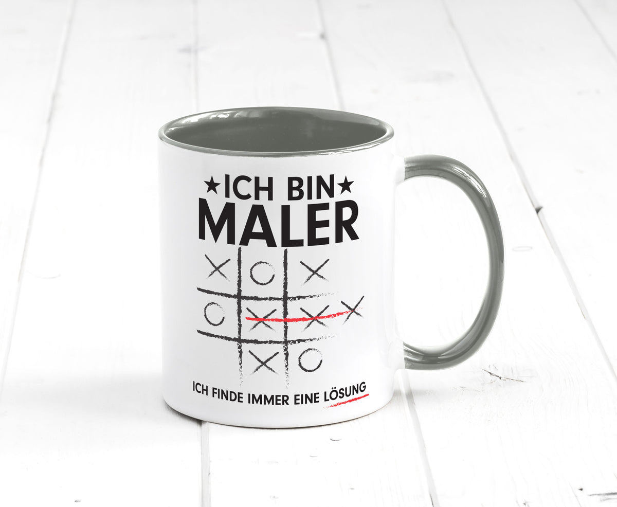Löse Probleme: Maler | Malerei Geschenkidee Humor Tasse