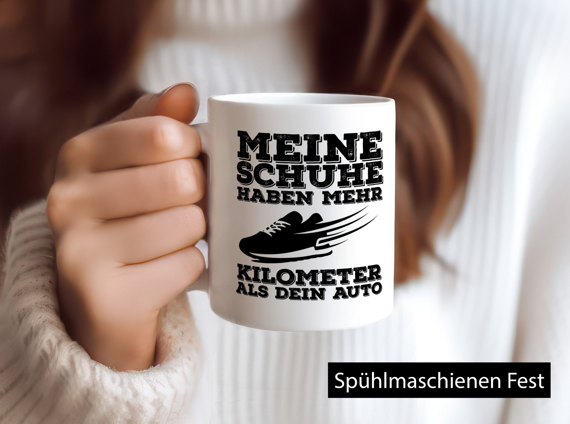 Läufer Spruch Tasse | Jogger Humor Joggerin Statement Geschenkidee