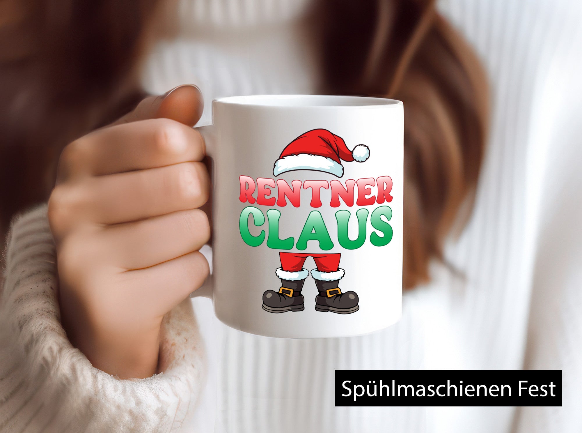 Rentner Claus | Weihnachten Weihnachtsmann lustig Ruhestand Jubiläum Geschenk