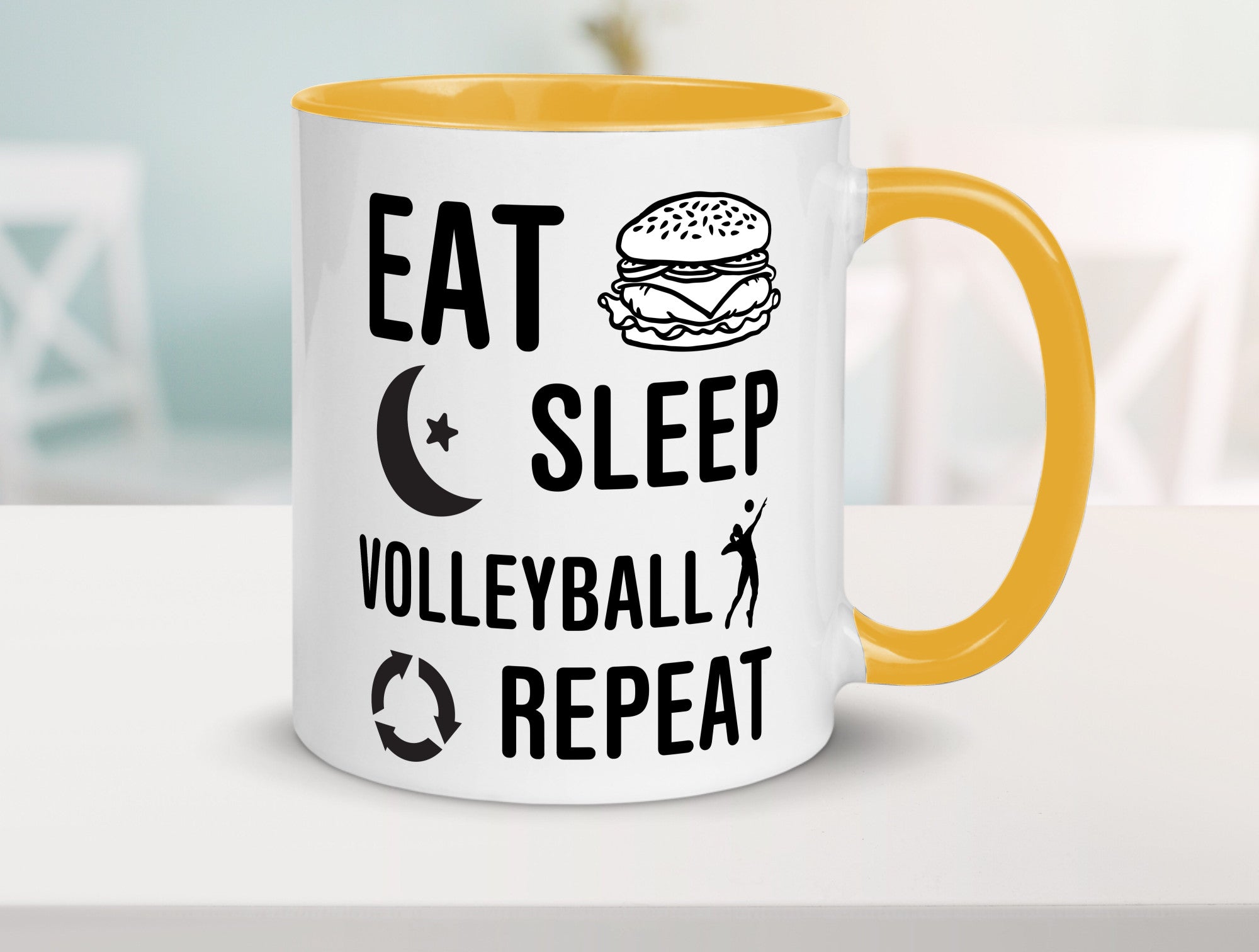Volleyball | Volleyballliebhaber Volleyballspieler Humor Geschenkidee Tasse