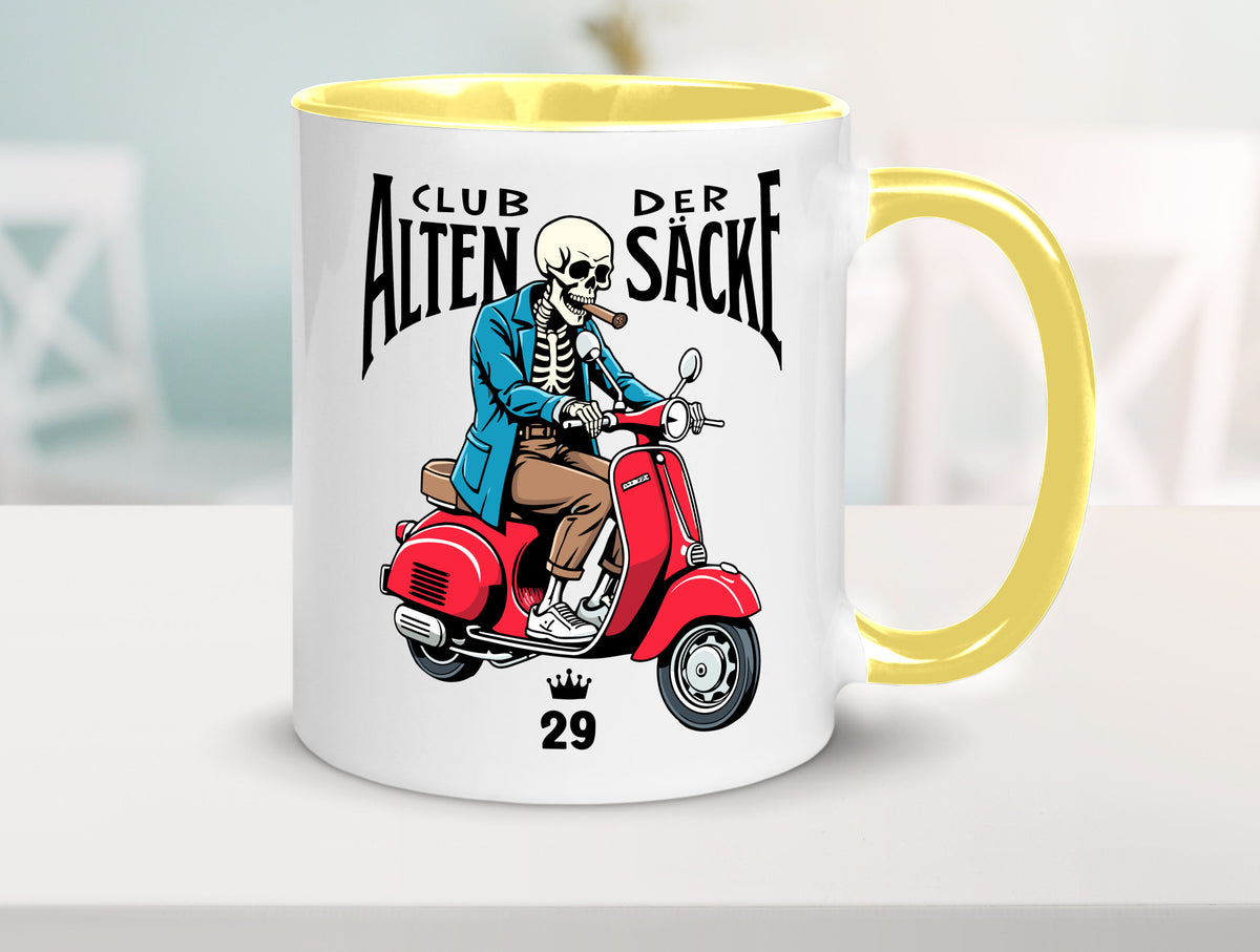 29. Geburtstag | 29 Jahre Club der alten Säcke lustiger Spruch Geschenk Tasse