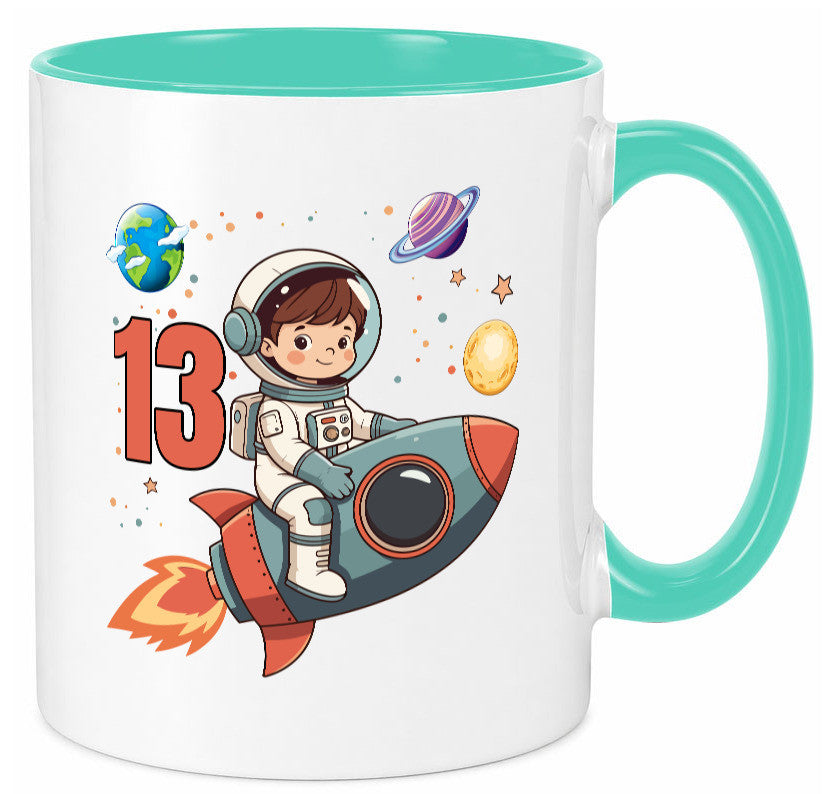 13. Geburtstag | 13 Jahre Astronaut Weltraum lustiger Spruch Geschenk