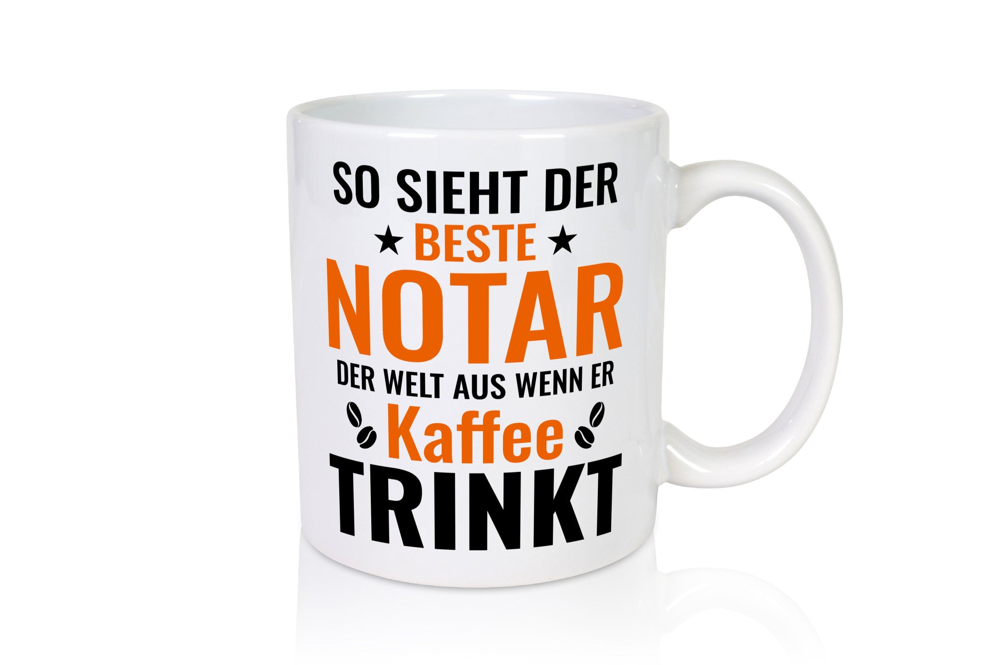 Kaffee trinkt: Notar | Jurist lustiger Spruch Geschenk Humor Geschenkidee Tasse