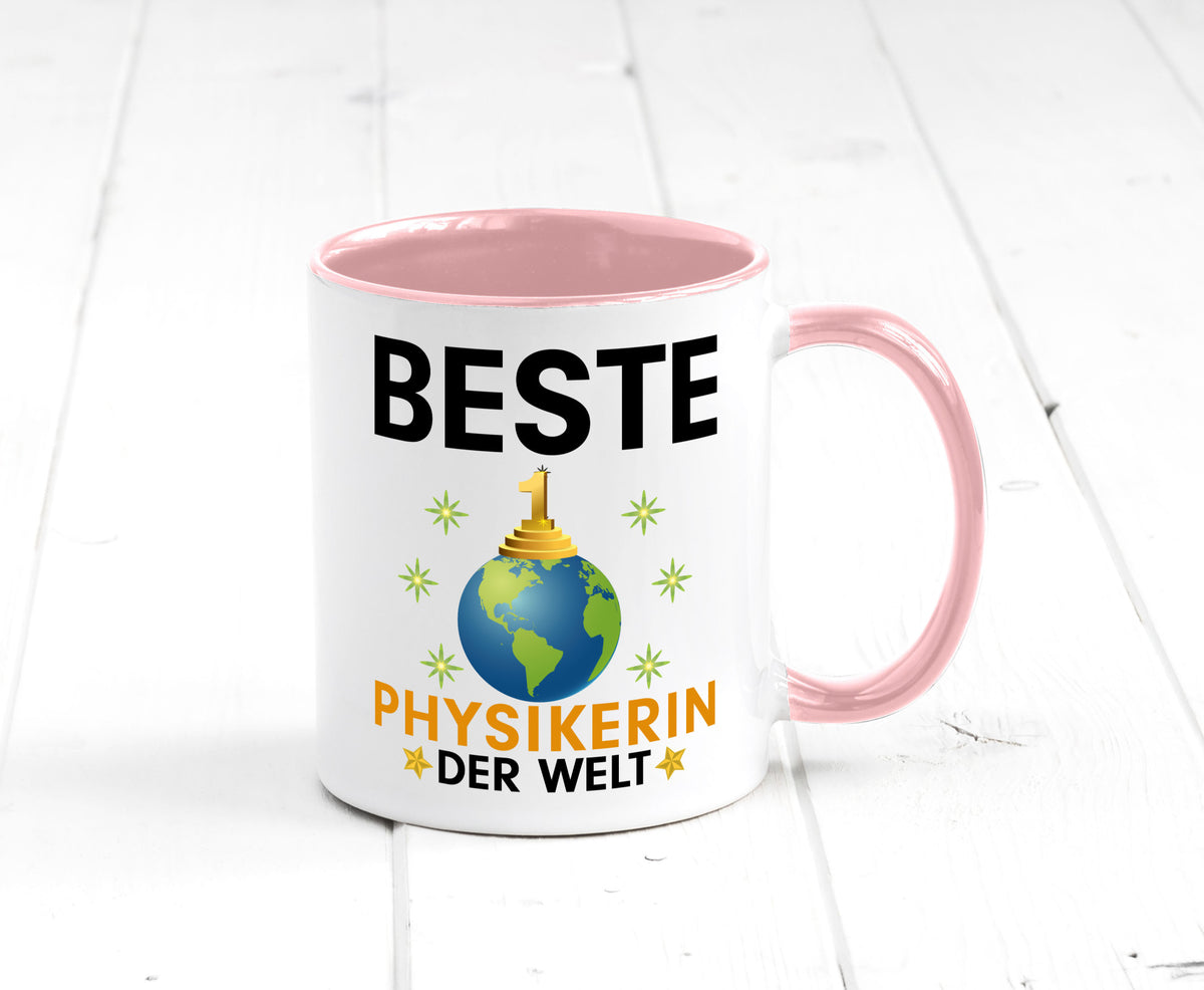 Welt Beste Physikerin | Physik lustiger Spruch Geschenk Humor Geschenkidee Tasse