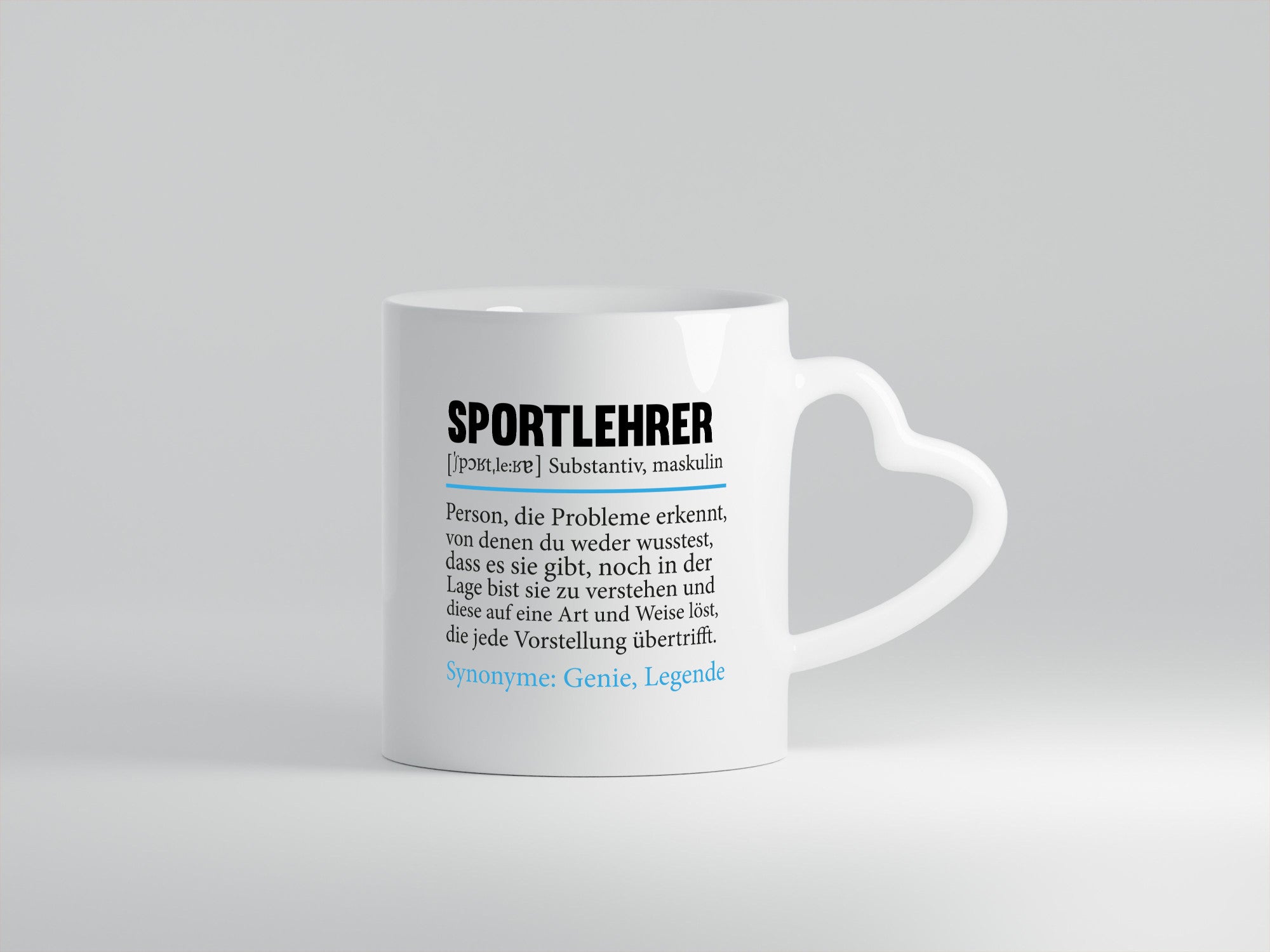 Sportlehrer | Schule Lehrer Sport Spruch lustig Humor Geschenkidee Geschenk