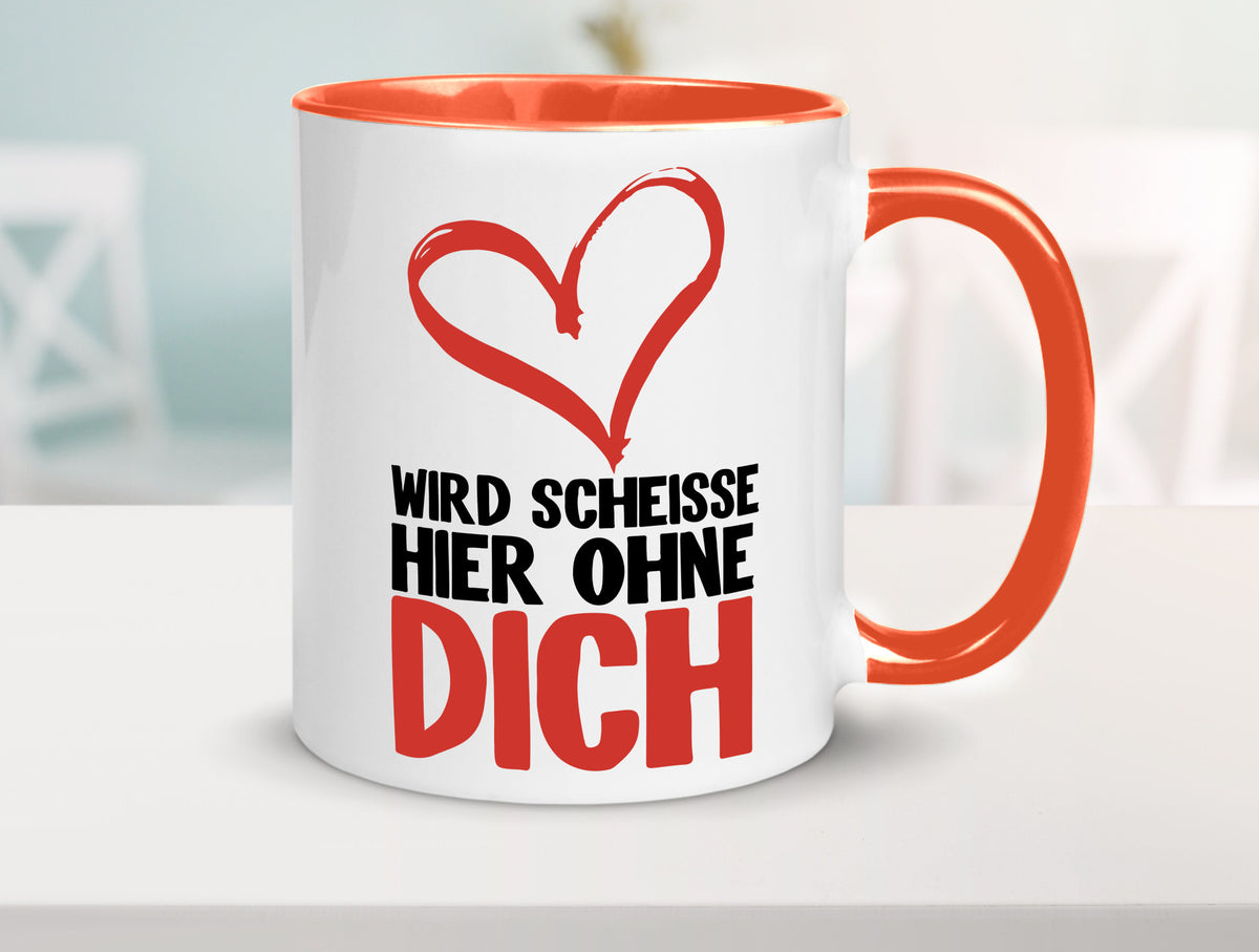 Wird Scheisse Geschenk Humor Geschenkidee lustiger Spruch Tasse