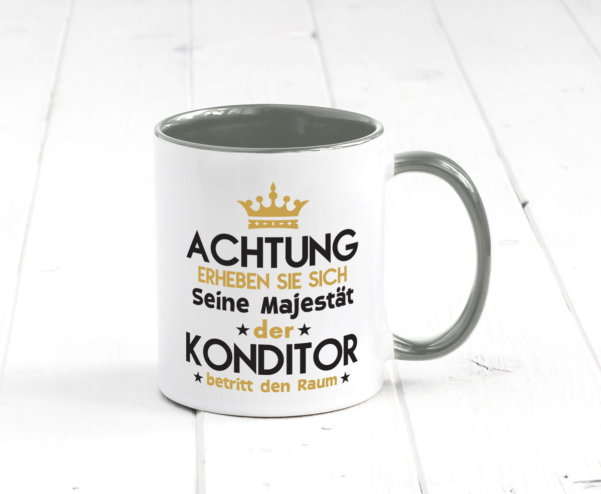 Seine Majestät Konditor | Konditorei Geschenkidee Humor Tasse