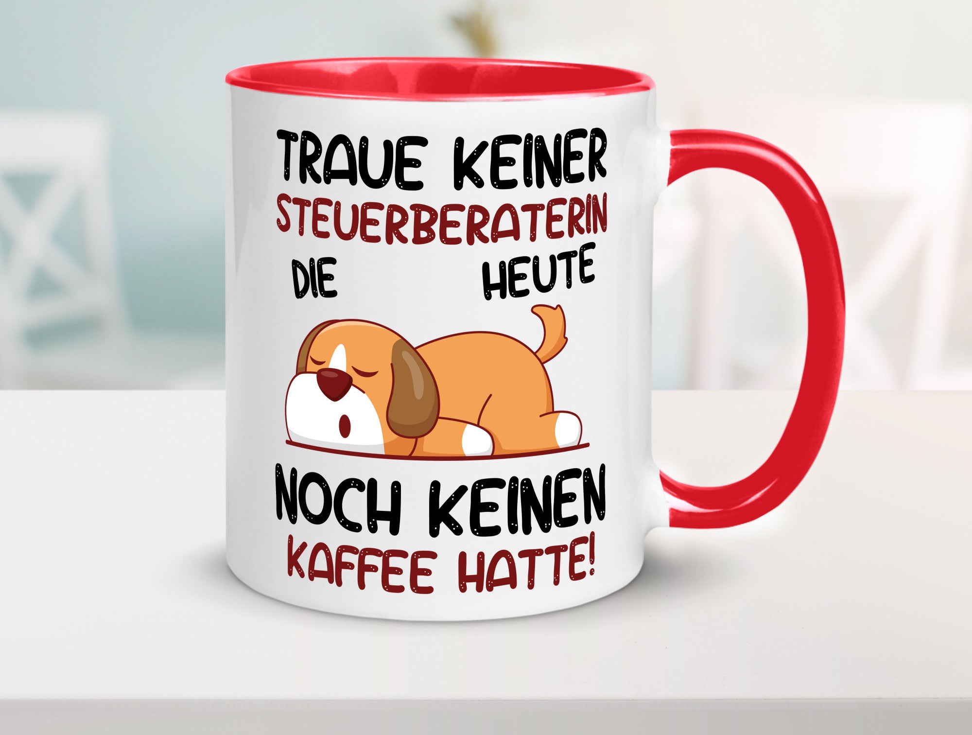 Traue keiner Steuerberaterin | Steuer Beratung lustiger Spruch Geschenk Humor