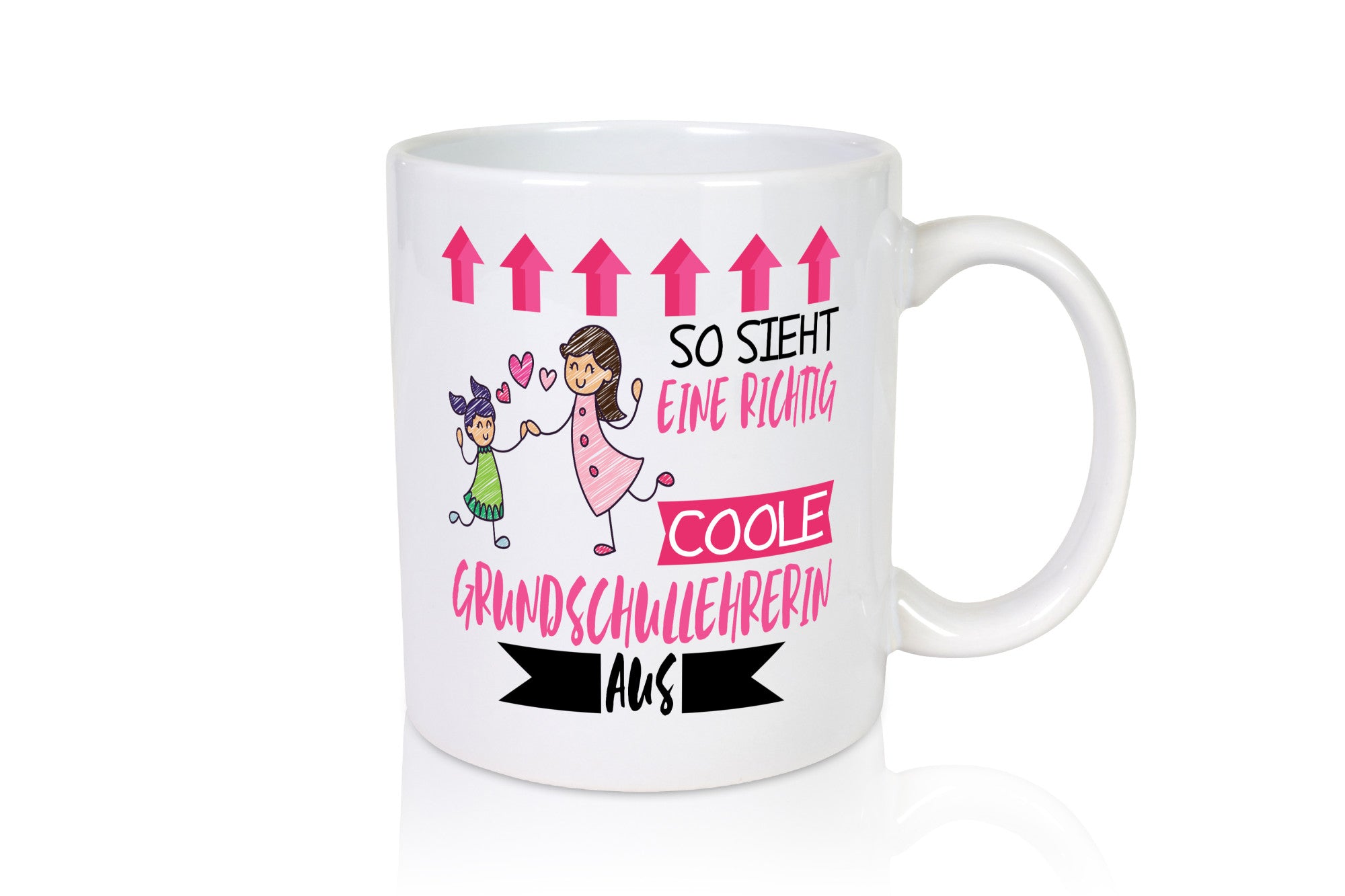 So sieht eine richtig coole Grundschullehrerin aus | Schule Geschenk Humor