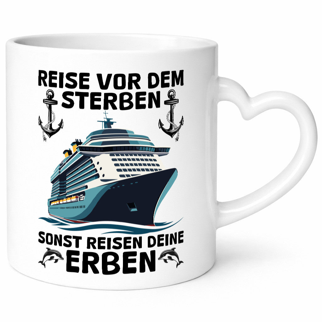 Reise vor dem Sterben sonst Reisen deine Erben | Rentner Humor Ruhestand