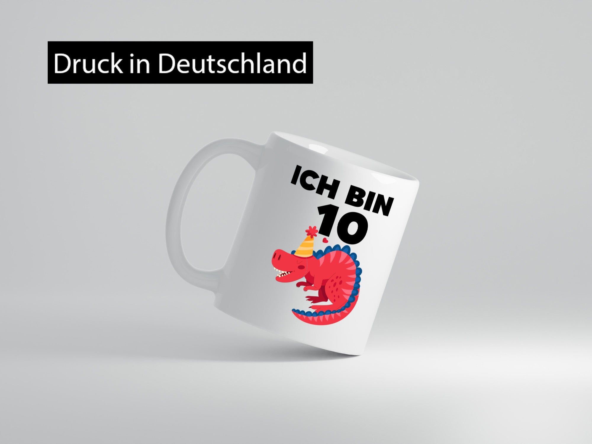 10. Geburtstag | Dino Dinosaurier 10 Jahre lustiger Spruch Geschenk