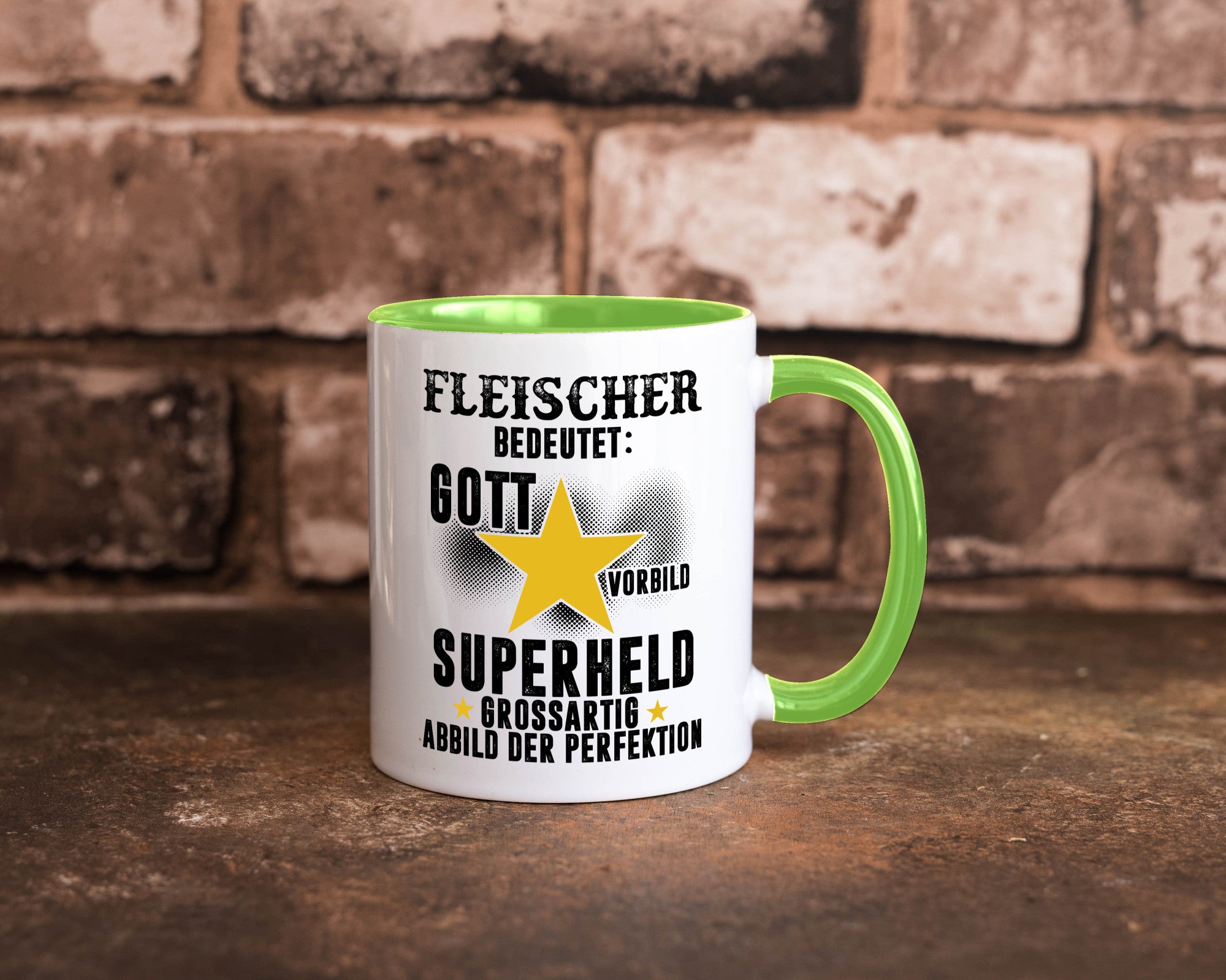 Bedeutung von Fleischer | Schlachterei lustig Humor Geschenkidee Geschenk Tasse