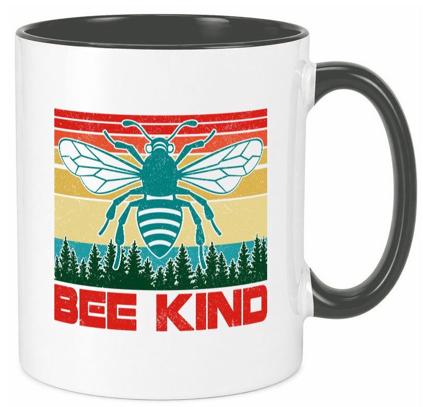 Bee kind | Bienen imker Bienenflüsterer v2 lustiger Spruch Geschenk Humor Tasse