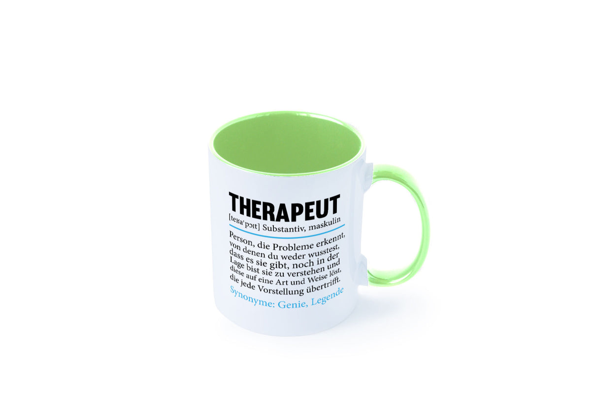 Therapeut | Psychotherapie Therapie Beruf lustig Humor Arbeit Kollegen Büro Tasse