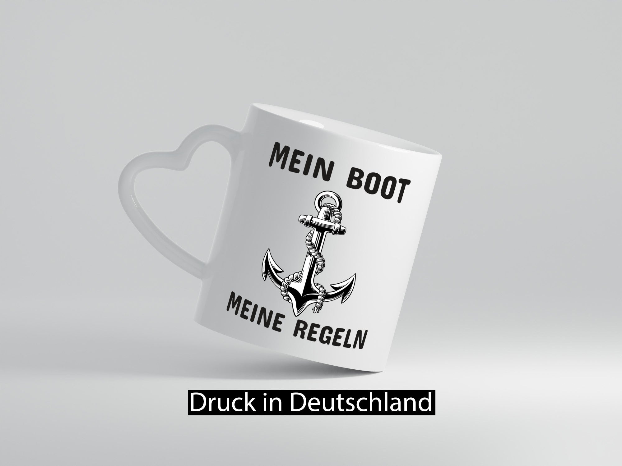 Mein Boot meine Regeln | Bootbesitzer Tasse Kapitän Geschenkidee Humor
