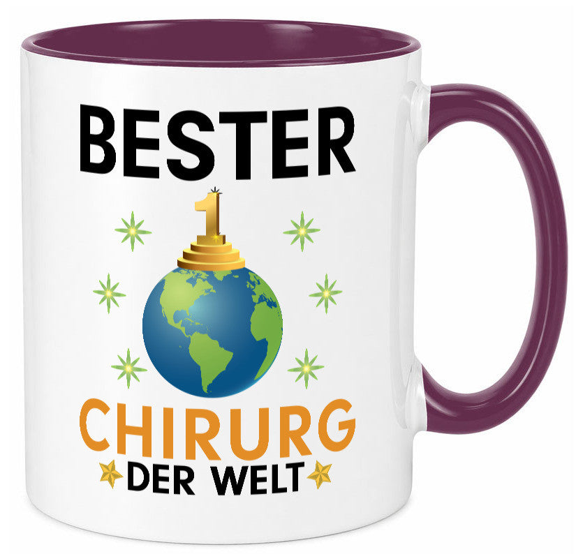 Welt Bester Chirurg | Medizin Chirurgie Krankenhaus lustig Humor Geschenkidee Tasse