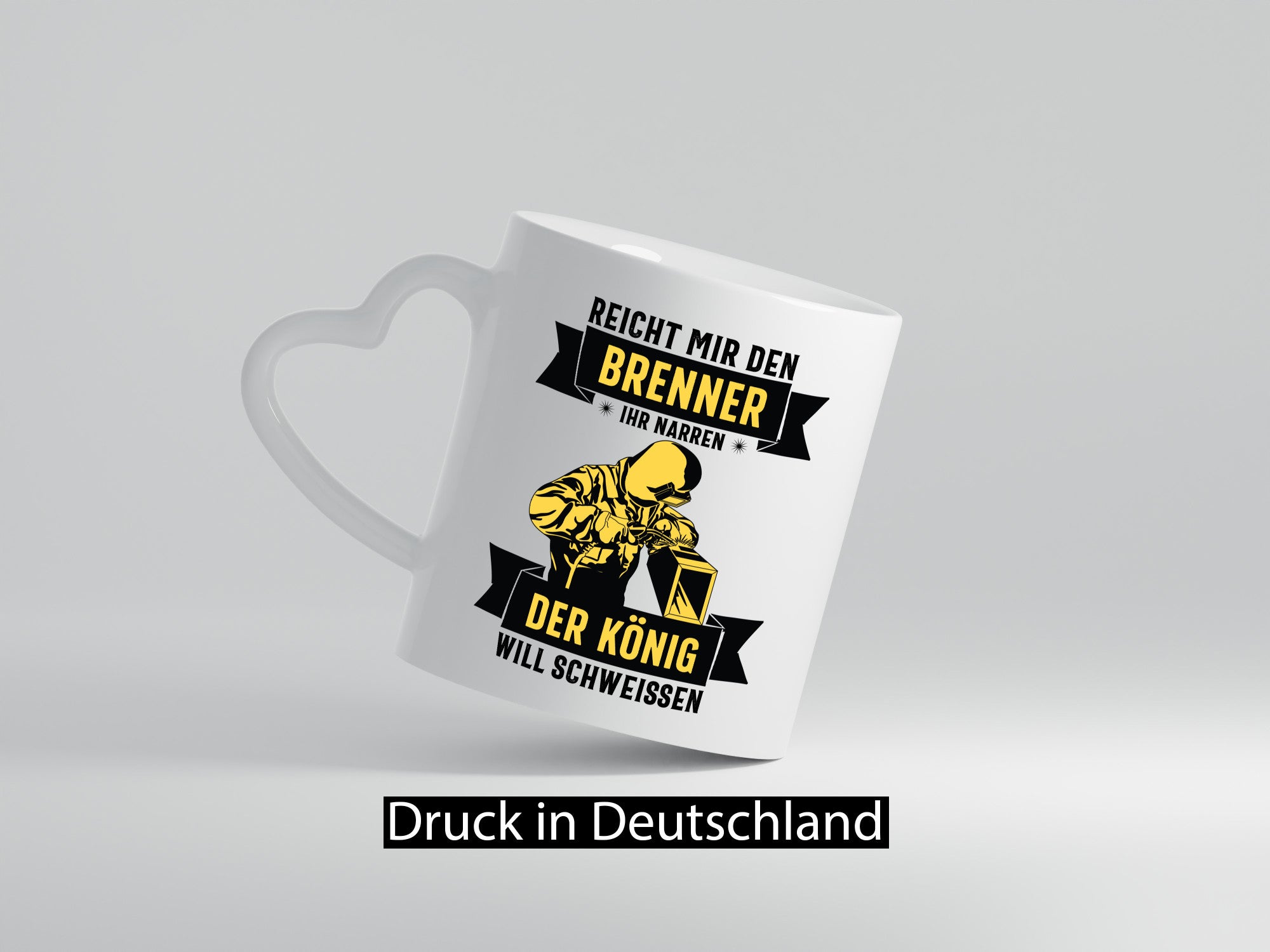 König will schweissen | Schweisser Sterne lustiger Spruch Geschenk Humor