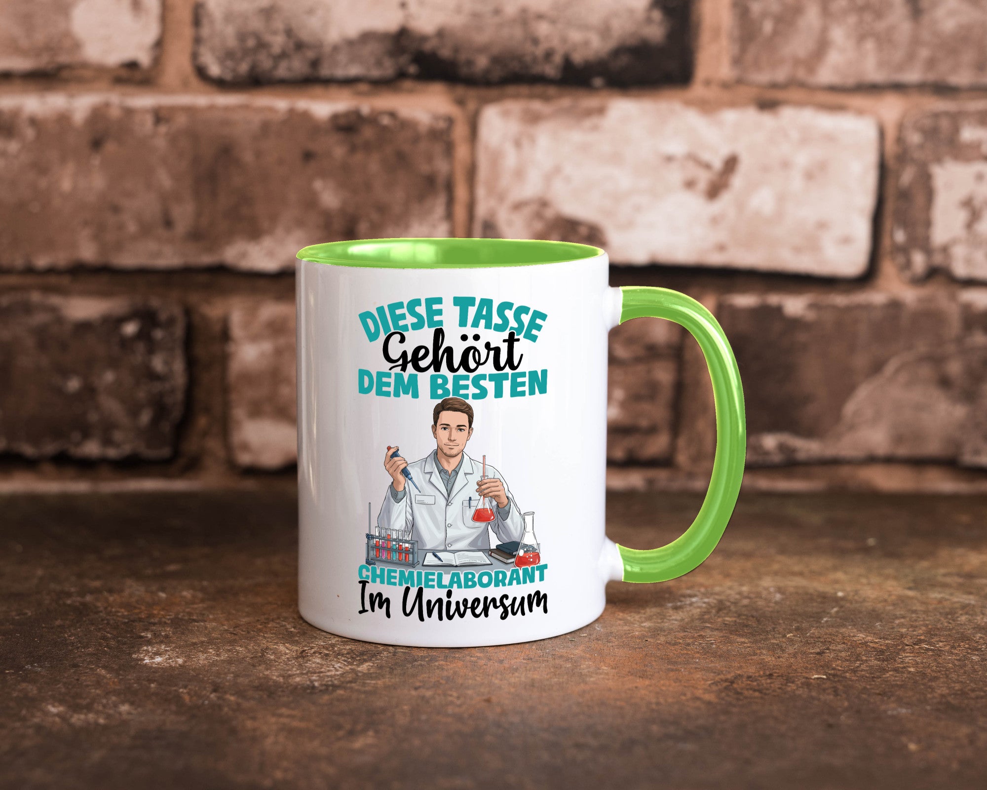 Im Universum: Chemielaborant | Laborant Chemie Humor Geschenkidee Tasse