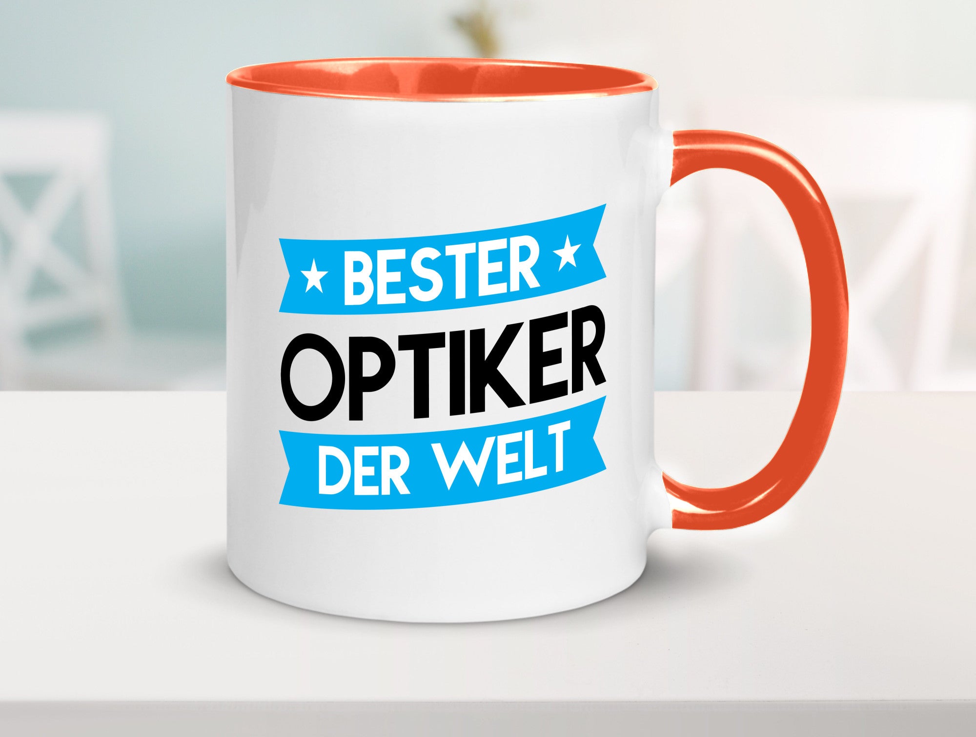 Bester Optiker | Augenoptiker Geschenkidee Humor Tasse