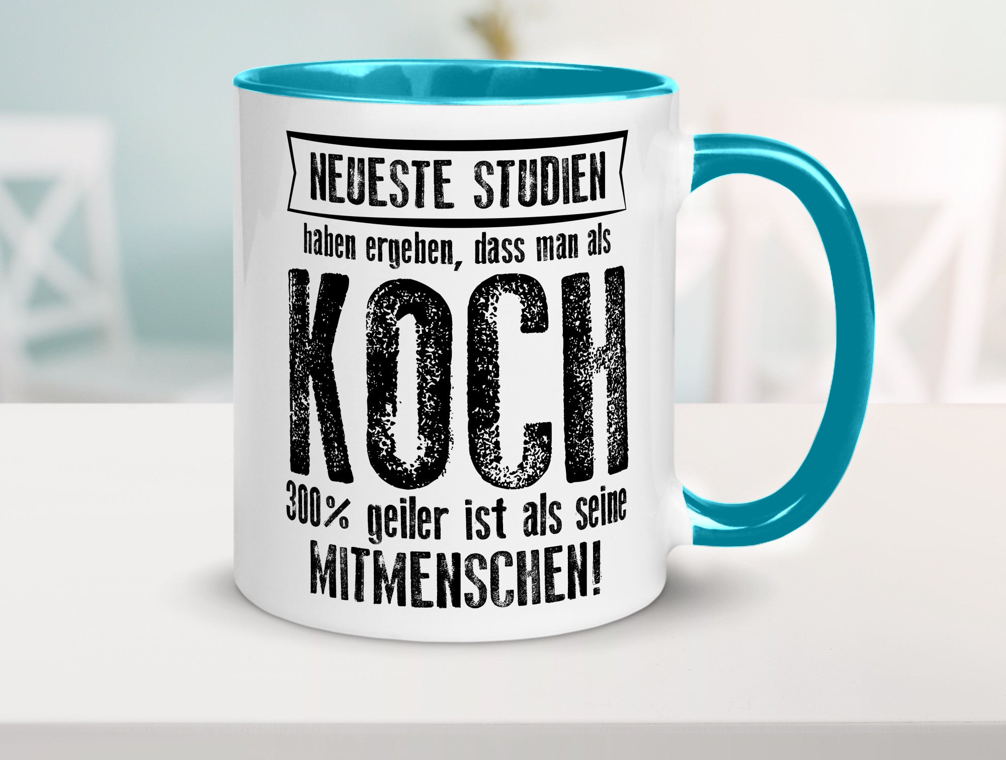 Neuste Studien: Koch | Chefkoch Humor Arbeit Kollegen Büro Geschenkidee Tasse