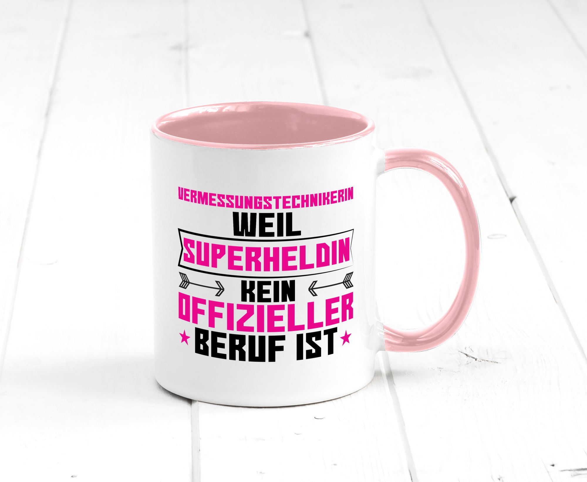 Superheldin Vermessungstechnikerin | Techniker Humor Geschenkidee Tasse