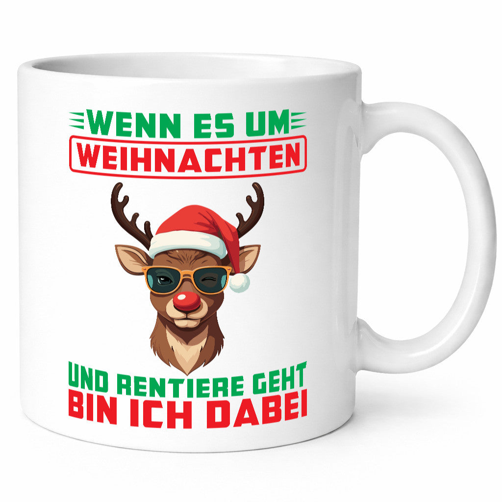 Wenn es um Weihnachten und Rentiere geht bin ich dabei v2 Geschenkidee