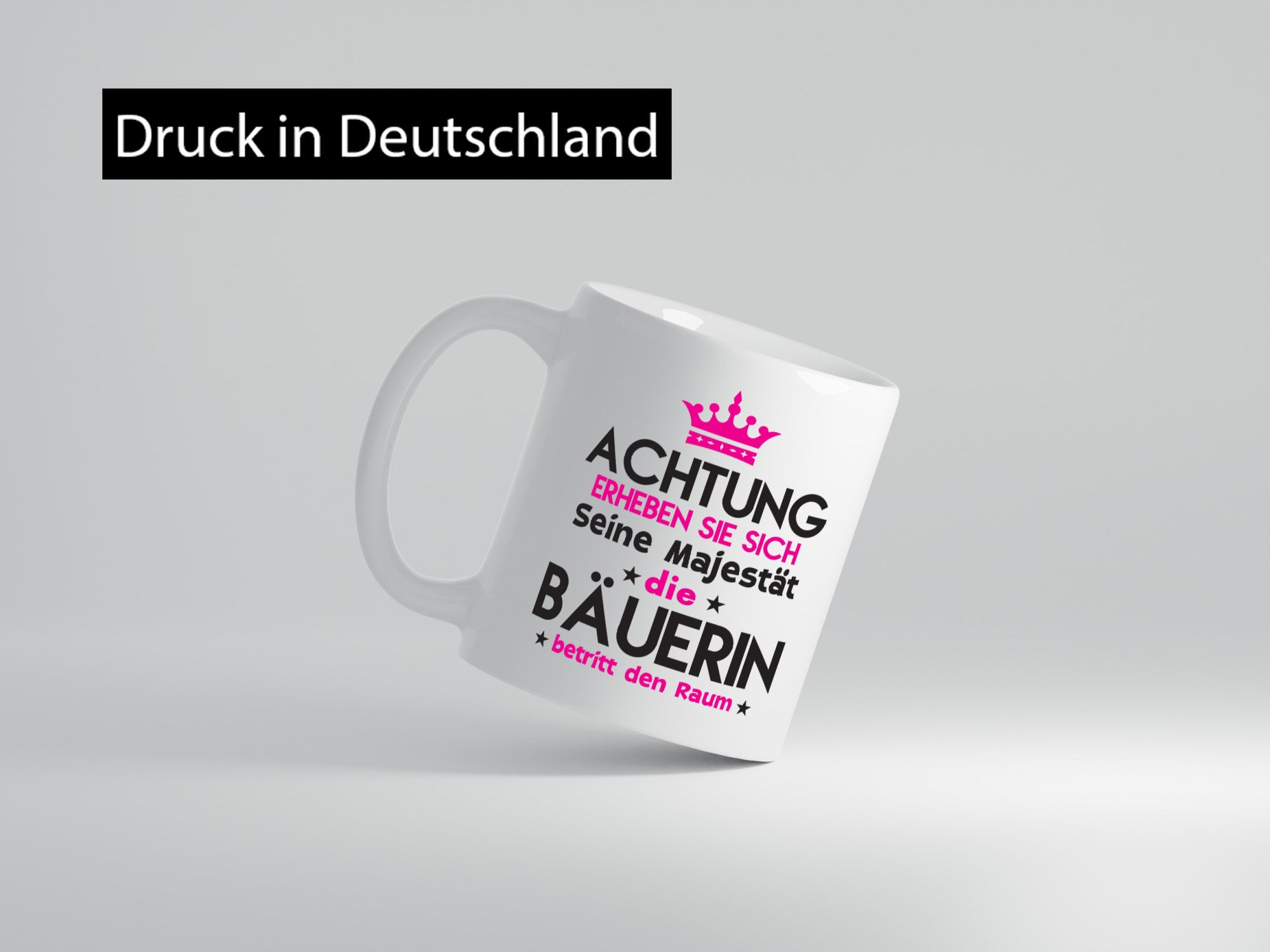 Seine Majestät Bäuerin | Bauernhof Landwirtschaft Geschenkidee Humor Tasse