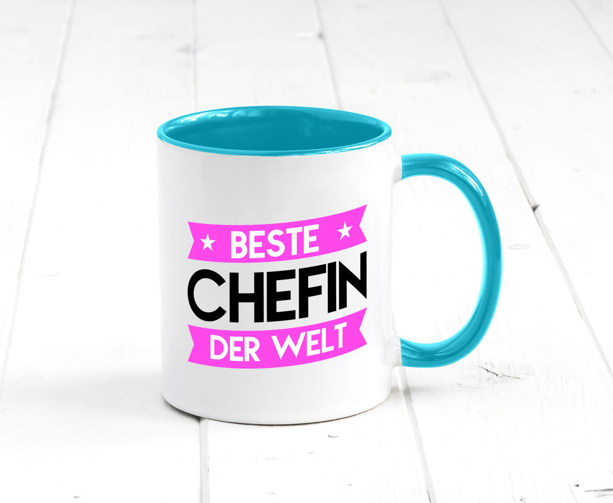 Beste Chefin | Führungskraft Vorgesetzte Humor Arbeit Kollegen Büro Tasse