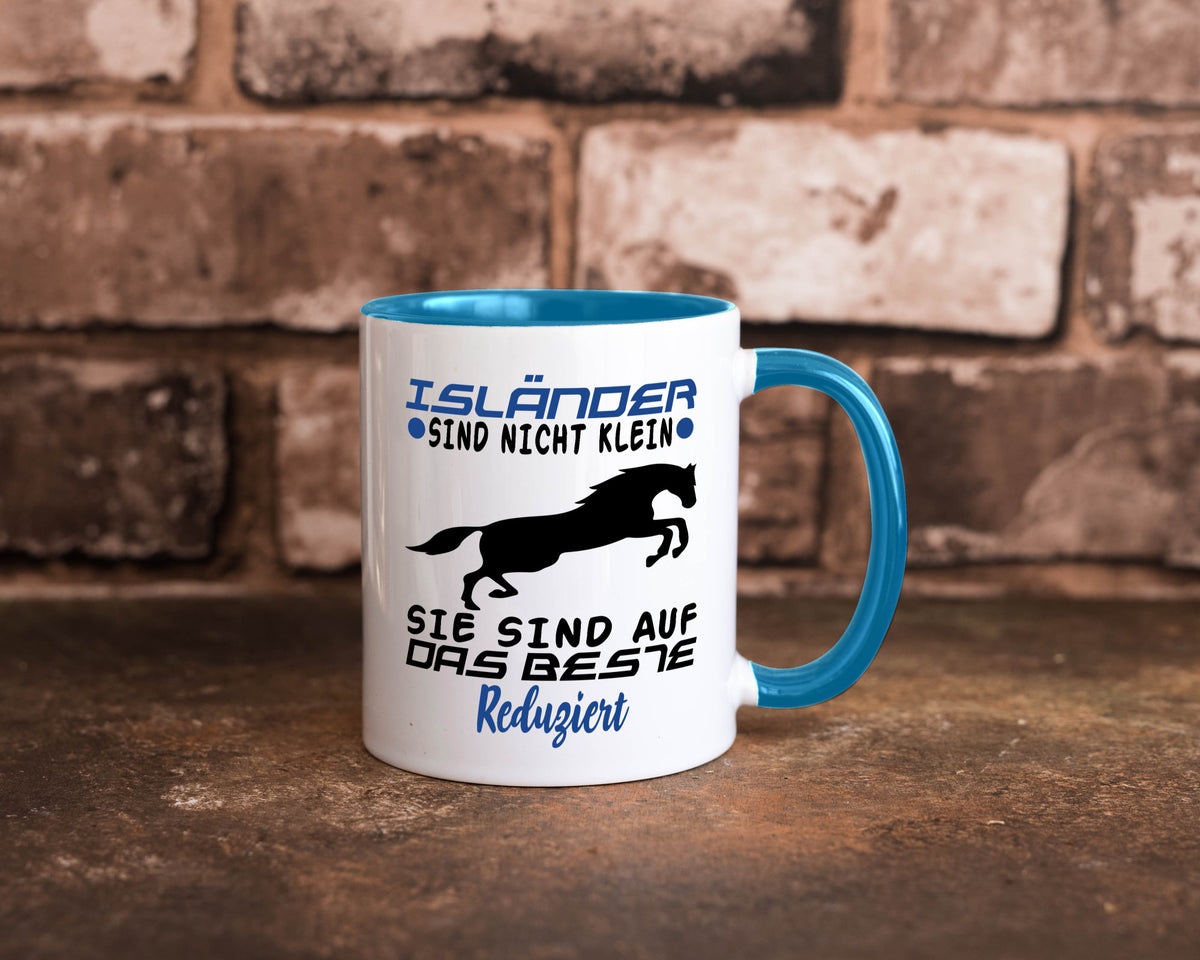Isländer sind nicht klein | Auf das beste reduziert Geschenk Humor Geschenkidee Tasse