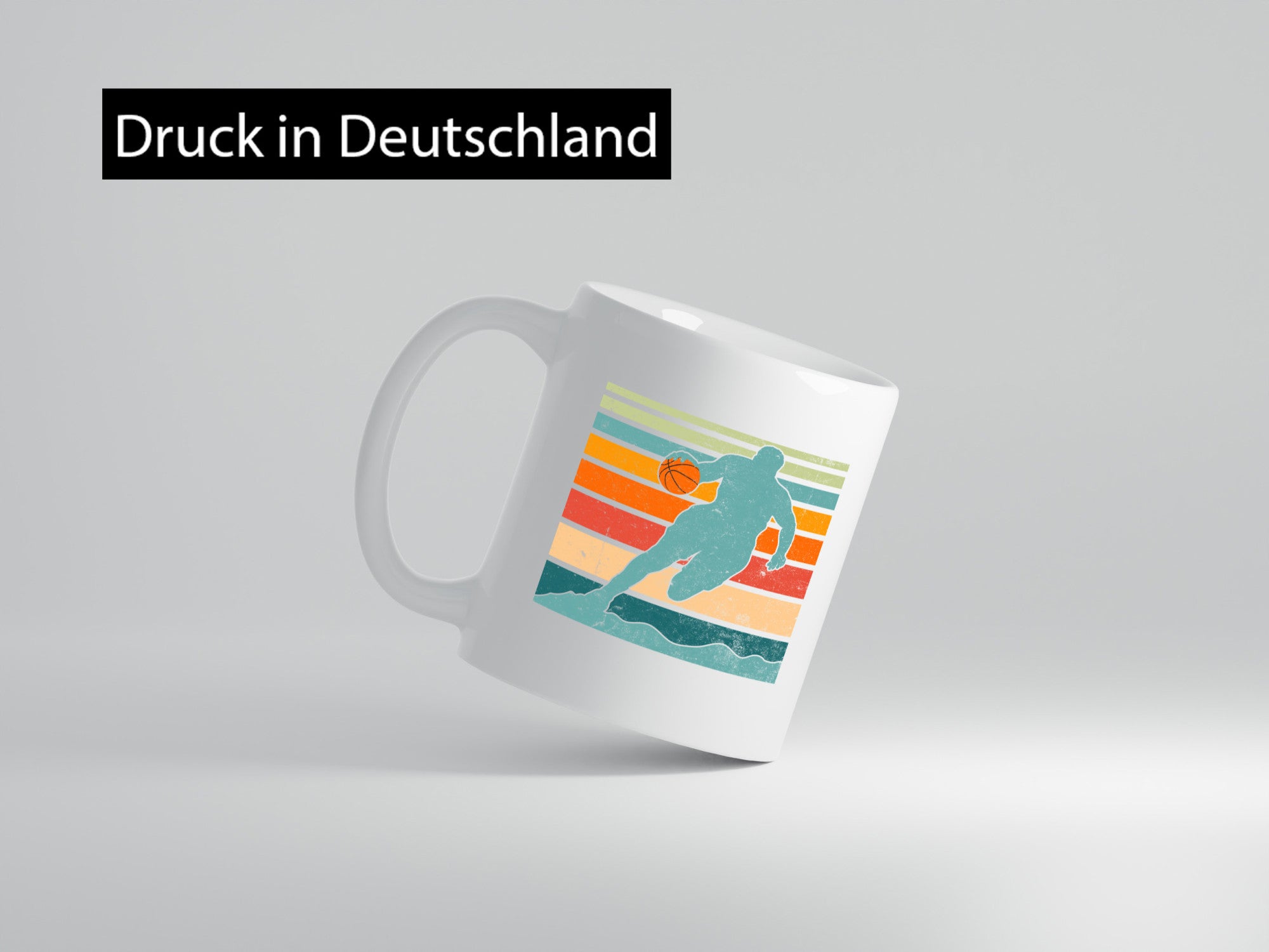 Baskeball | Baskeballspieler Baskeballfan v2 Geschenkidee Humor Tasse