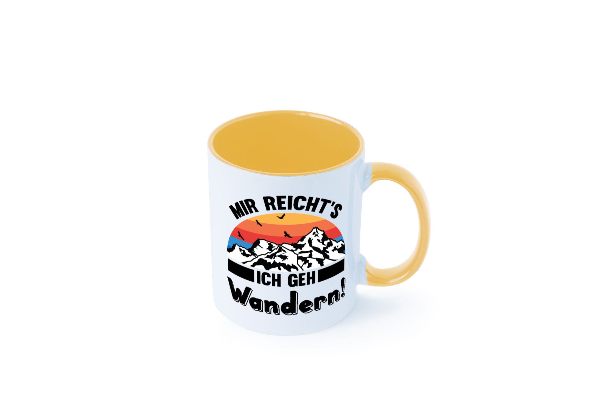 Mir reichts ich geh Wandern | Berge Laufen Natur Humor Geschenkidee Tasse
