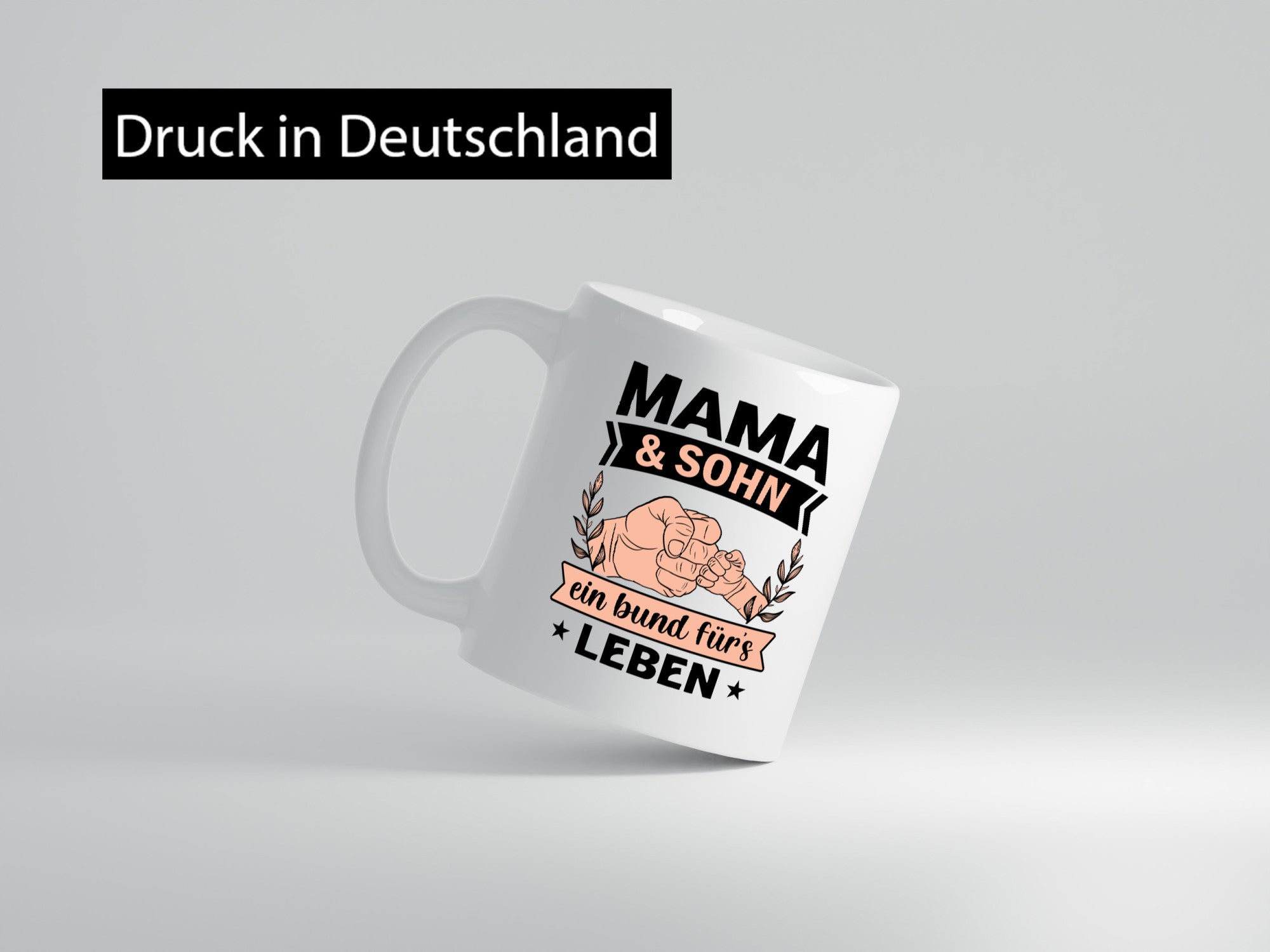 Mama und sohn ein bund fürs leben | Muttertag lustiger Spruch Geschenk Familie