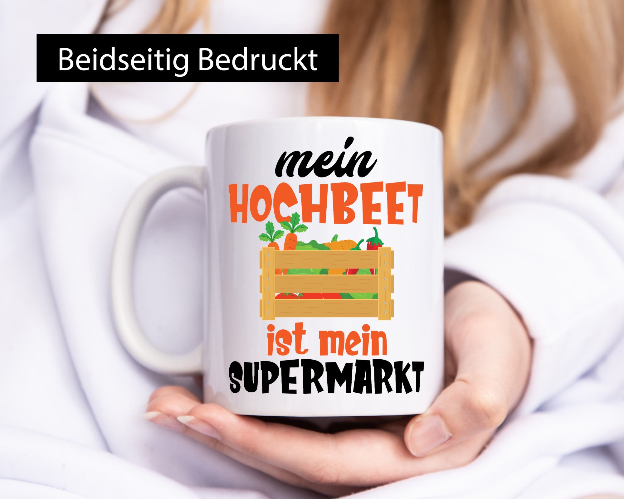 Mein Hochbeet ist Supermarkt | Gartenarbeit Gärtnern Geschenkidee Arbeit