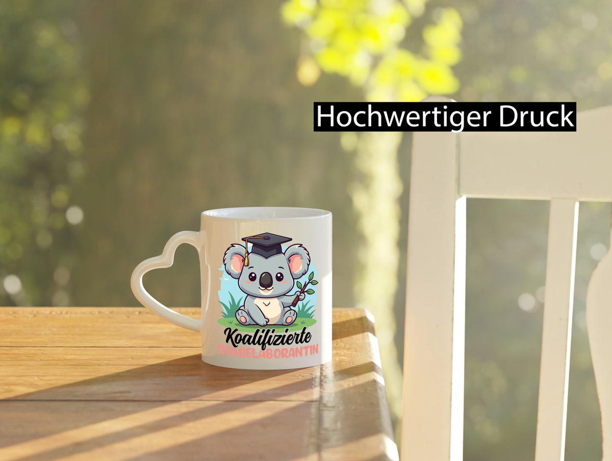 Koalifizierte Chemielaborantin | Laborantin Chemie lustig Humor Geschenkidee Tasse