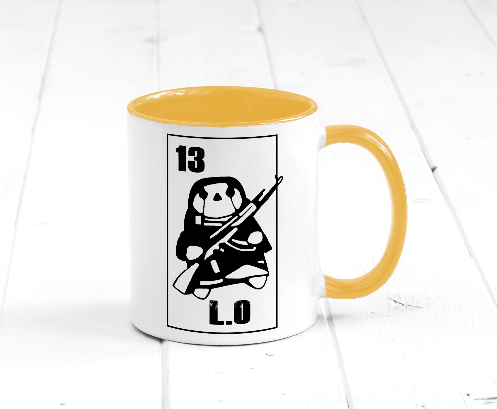 13 L.O lustiger Spruch Geschenk Humor Geschenkidee Tasse