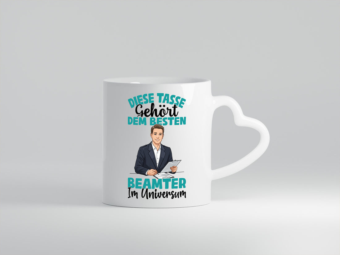 Im Universum: Beamter | Verbeamtung Dienst lustig Humor Geschenkidee Geschenk