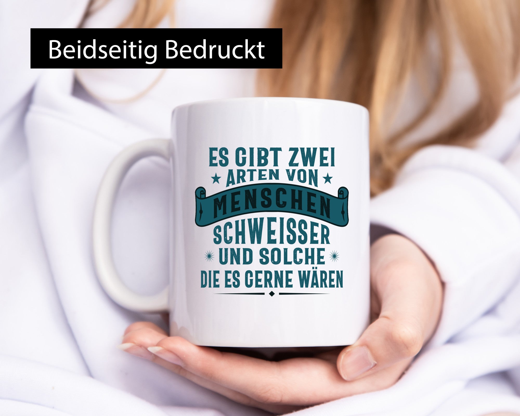 Zwei Arten Menschen | Schweisser Sterne Geschenk Humor Geschenkidee lustiger